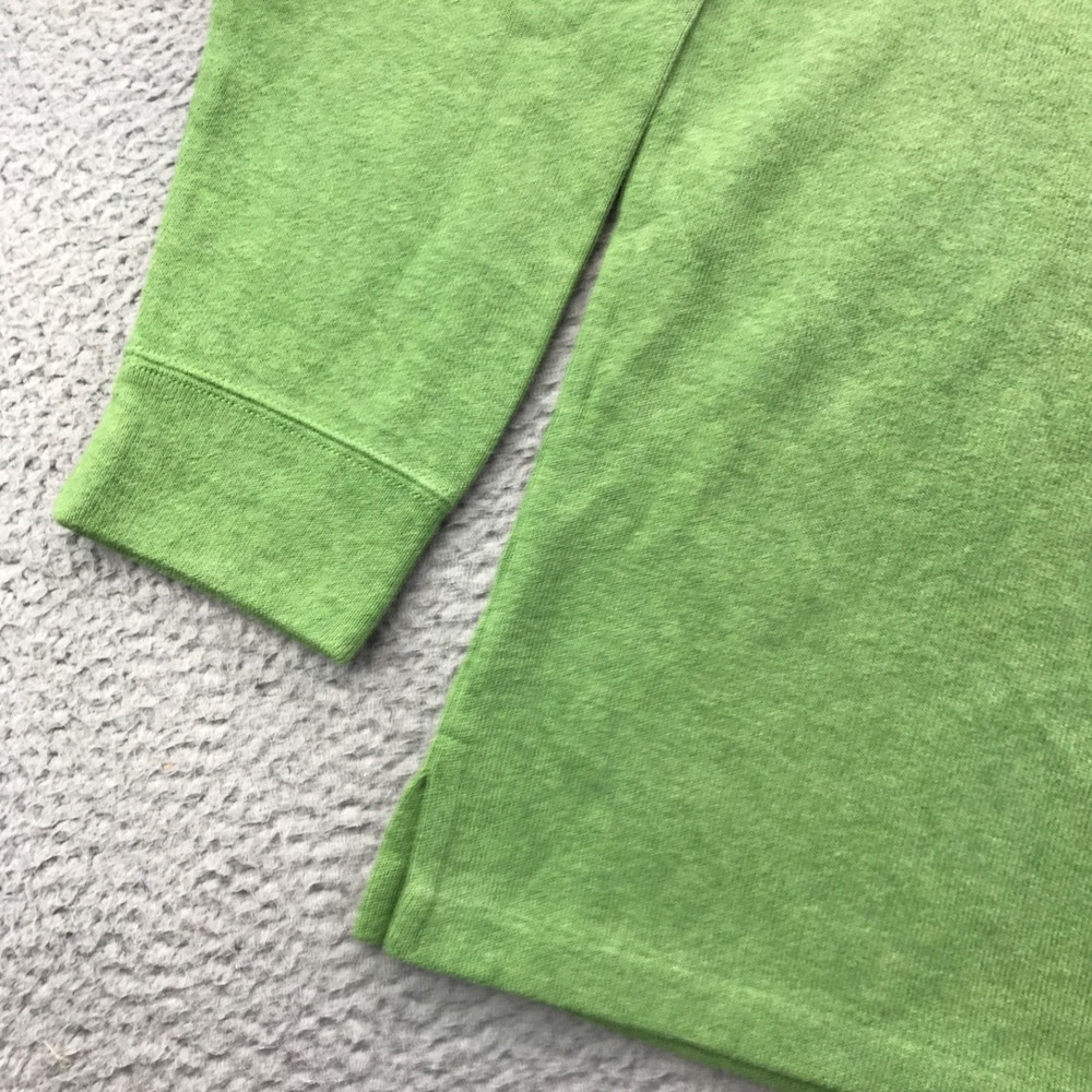 Polo Ralph Lauren Sweater Mens 2XL Green 1/4 Zip Mock Neck Pullover Preppy NEW - Picture 3 of 13